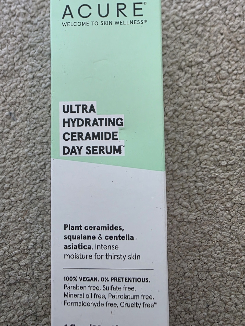 New! Acure Ultra Hydrating Ceramide Day Serum